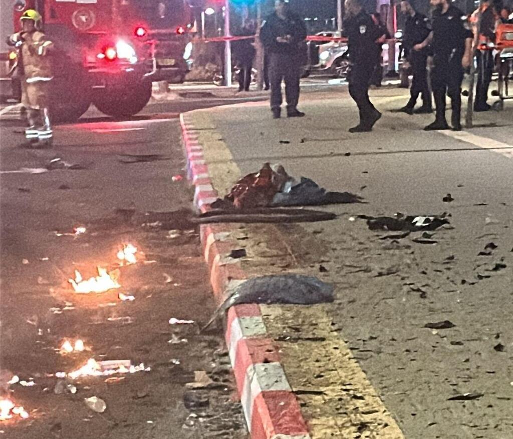 פיצוץ רכב בכביש ברמלה