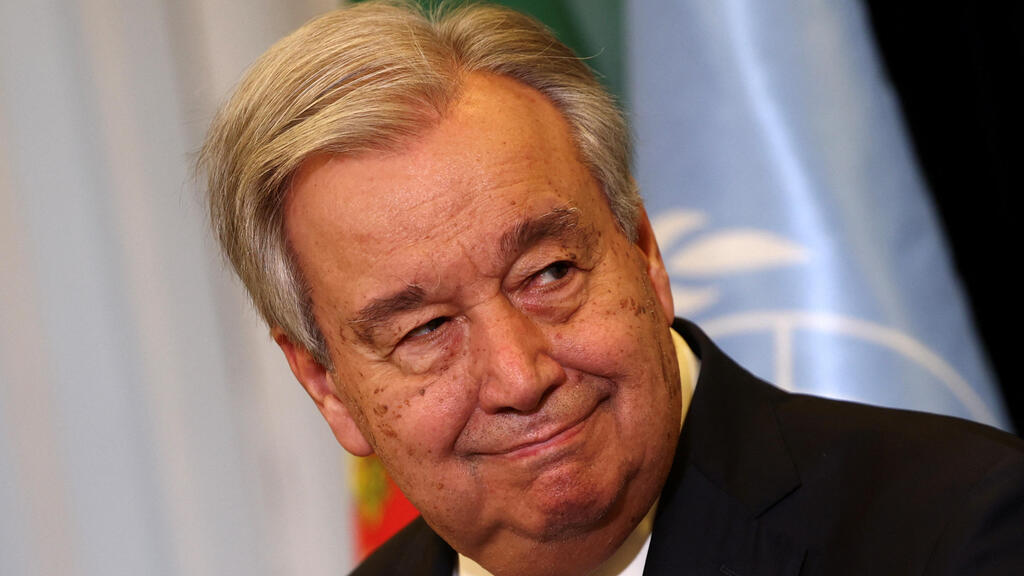 UN Secretary-General António Guterres (Photo: REUTERS/Pedro Nunes) מזכ"ל האו"ם אנטוניו גוטרש