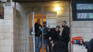 זירת האירוע בשכונת פסגת זאב שבירושלים