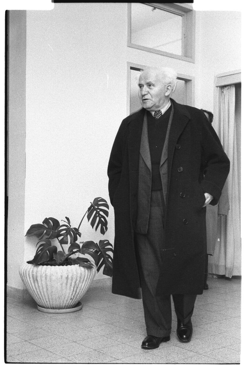 Photo: David Rubinger דוד בן גוריון וכ"ט בנובמבר