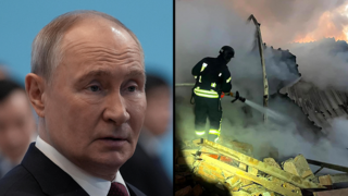 מתקפה רוסית נגד תשתיות האנרגיה של אוקראינה ולדימיר פוטין פסגה ביטחונית ב קזחסטן