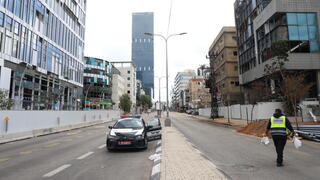 הבניין ברמת גן שנפגע משיגור