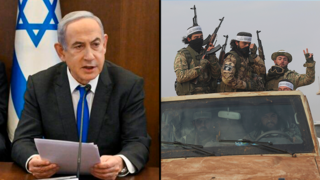  בנימין נתניהו , המורדים בסוריה