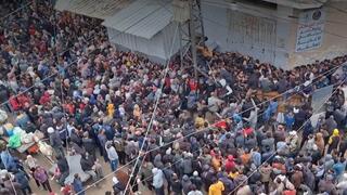  התורים למאפיות בעזה