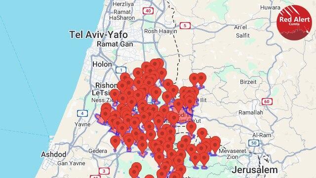 Sirens activated in central Israel on Sunday amid a ballistic missile attack from Yemen 