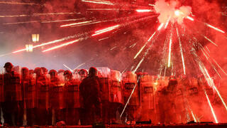 גאורגיה הפגנות נגד הממשלה טביליסי