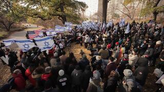 הפגנה בקריאה לשחרור החטופים בניו יורק