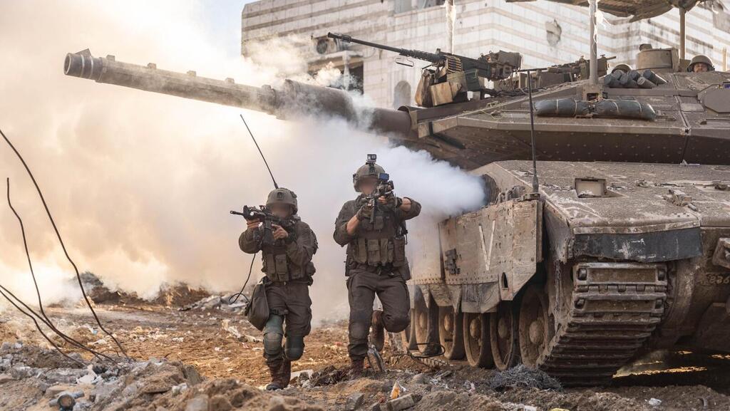 תיעוד של לוחמי חטיבת כפיר מהלחימה בבית לאהיא