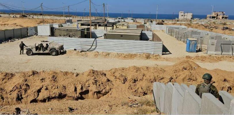 Construction of an IDF base in Netzarim 