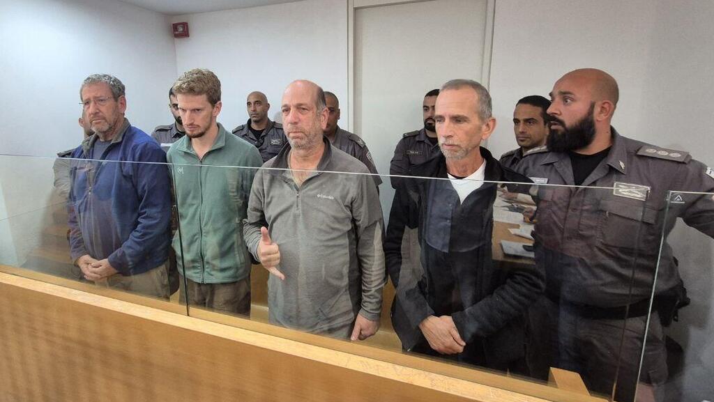 דיון הגשת כתב אישום כנגד ארבעת החשודים בפרשת ירי הנורים לעבר בית נתניהו בקיסריה - ביהמ"ש המחוזי בחיפה