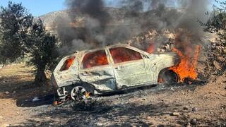 תקיפת רכב באזור סלחב ליד טובאס