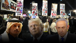 ביג מיוחד מחאת התצפיתניות  ,ביבי נתניהו ,דונלאד טראמפ ,ראש ממשלת קטאר מוחמד בן עבד א-רחמן אאל ת'אני