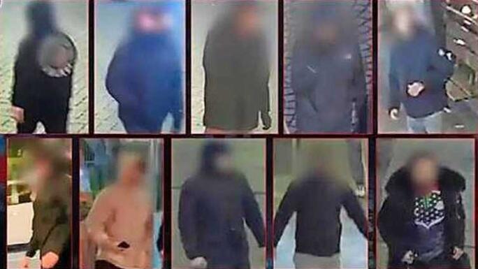 The images of the suspects 