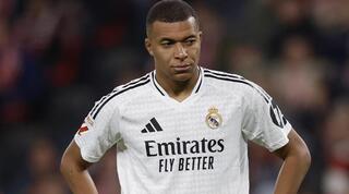 קיליאן אמבפה מאוכזב