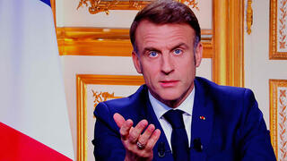 נשיא צרפת עמנואל מקרון