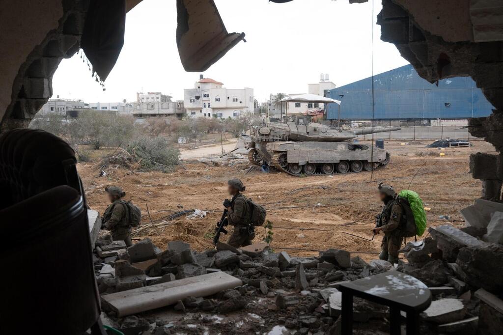 IDF forces operating in Gaza (Photo: IDF) פעילות כוחות חטיבת הנח"ל ברפיח