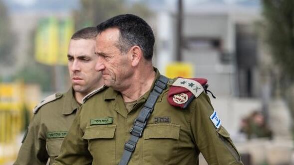 הרמטכ״ל הרצי הלוי בגבול סוריה