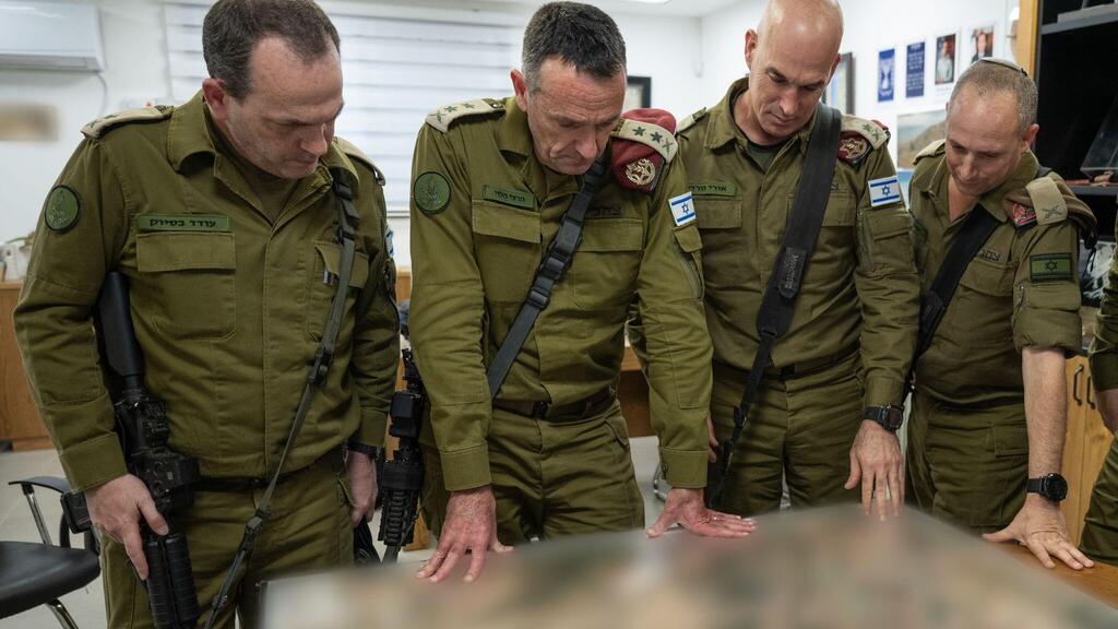 הרמטכ״ל הרצי הלוי בגבול סוריה
