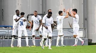 שחקני עירוני קריית שמונה חוגגים