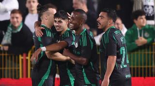 שחקני מכבי חיפה מאושרים