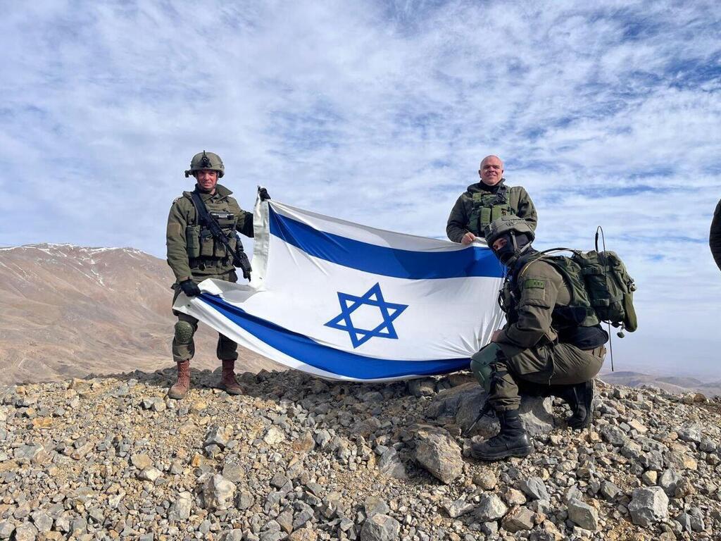 כוחות צה"ל באיזור החרמון הסורי