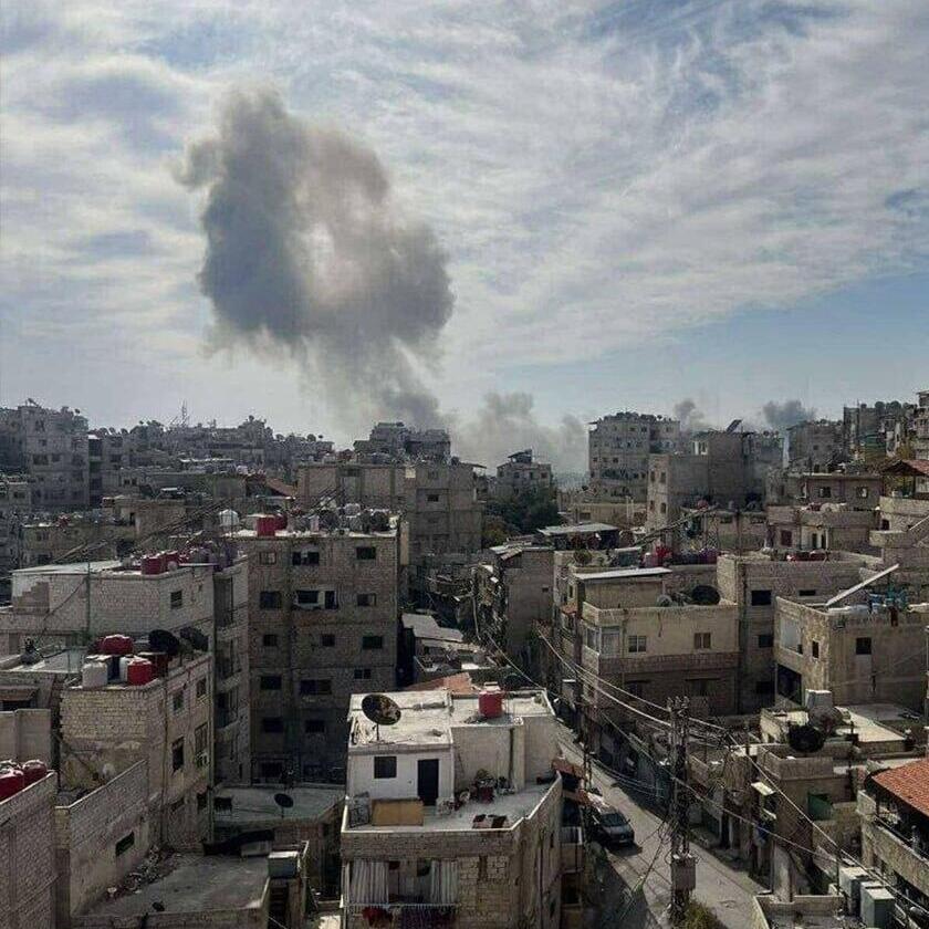 מתקיפות ההגנה האווירית בדמשק על ידי ישראל