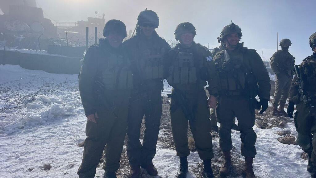 כוחות צה"ל באיזור החרמון הסורי