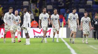 שחקני מכבי ת"א מאוכזבים