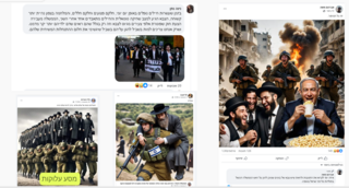 פוסטים של הרשת הזרה שנחשפו