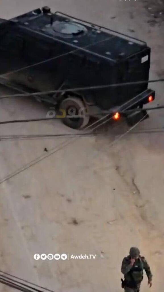 מנגנוני הביטחון הפלסטינים פרוסים במחנה ג'נין