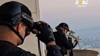 מנגנוני הביטחון הפלסטינים פרוסים במחנה ג'נין