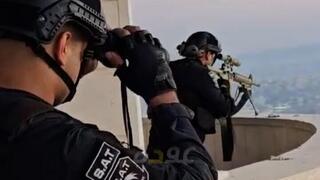 מנגנוני הביטחון הפלסטינים פרוסים במחנה ג'נין