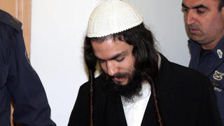 הרוצח עמירם בן אוליאל בבית המשפט