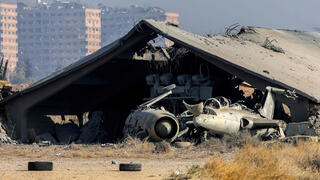 נזקי התקיפה בסוריה