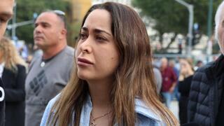 הפגנת תמיכה מחוץ לבית המשפט