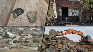 צה"ל בכיבוש מרחבים באיזור החיץ שמעבר לגבול עם סוריה