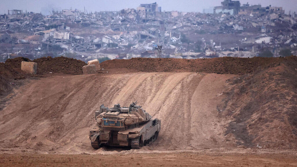כוחות צה"ל ליד גבול רצועת עזה