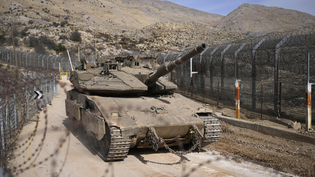 כוחות צה"ל בגבול סוריה