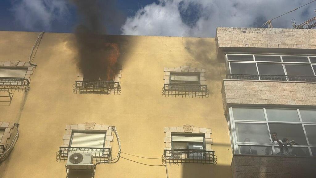 שריפה בפרדס חנה