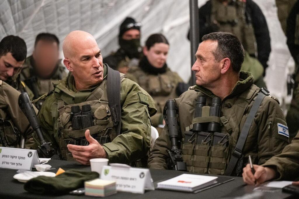 הרמטכ״ל בהערכת מצב ברמת הגולן עקב התמקמות כוחות צה"ל בסוריה