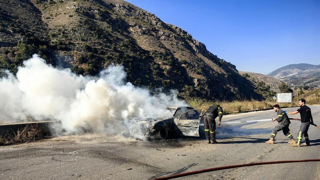 תקיפת רכב באמצעות כטב"מ באזור אל-חרדלי בדרום לבנון