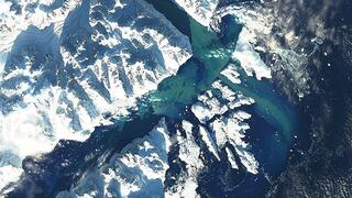 תיעוד השיטפון שאירע במזרח גרינלנד, שהיה בין האירועים הגדולים ביותר בהיסטוריה המתועדת של אירועים מסוג זה