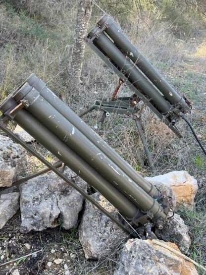  אמצעי הלחימה שאותרו בפעילות של כוחות חטיבה 769  בדרום לבנון