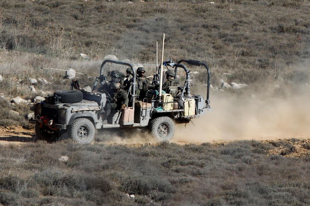 IDF forces operating in Syria (Photo: REUTERS/Shir Torem) כוחות צה"ל סוריה, ליד גבול ישראל