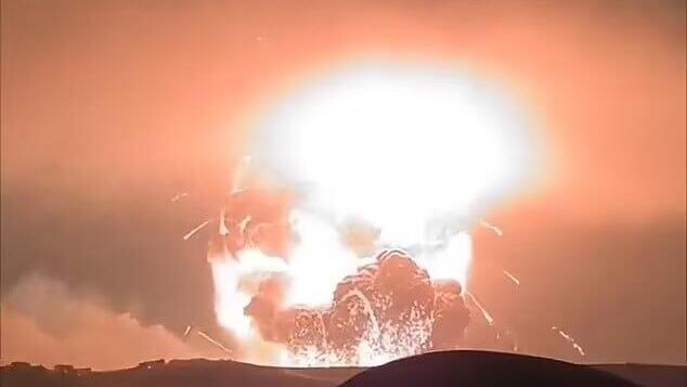 תיעוד מהפיצוץ העז בסוריה