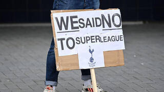 מחאת אוהדי טוטנהאם