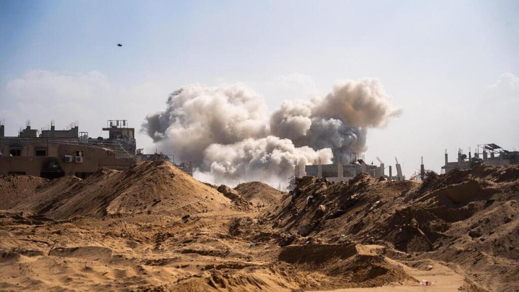 רוני גרין שאולוב מתלווה לגדוד הנדסה בעזה