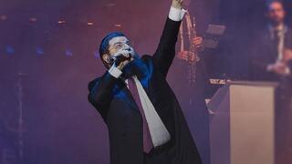 מודעה עם פרטים על ההופעה של בני פרידמן