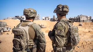 רוני גרין שאולוב מתלווה לגדוד הנדסה בעזה