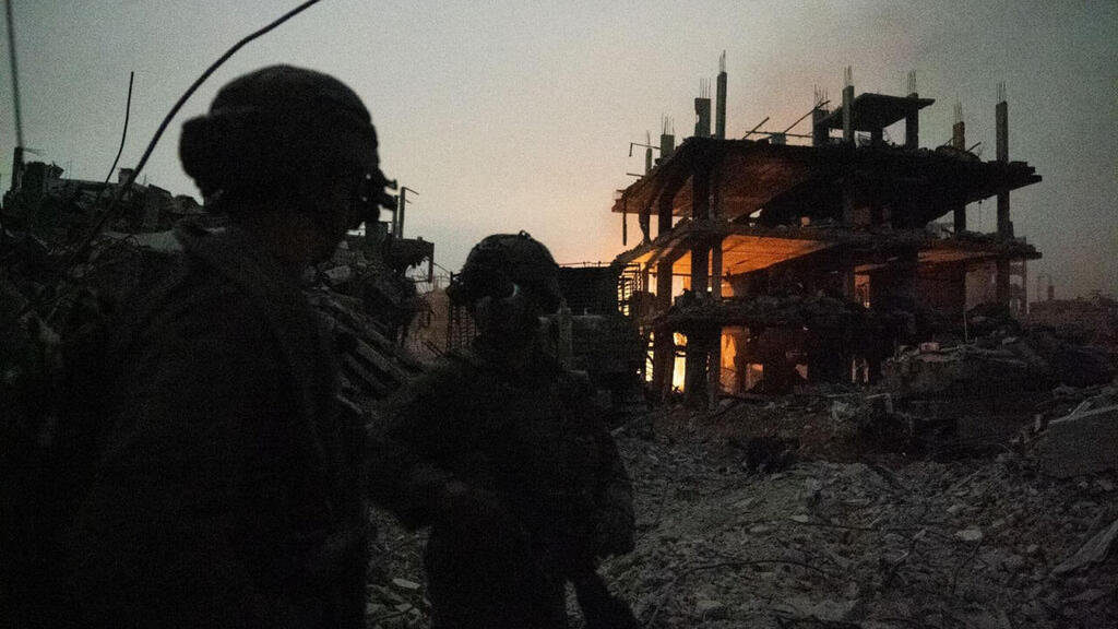 רוני גרין שאולוב מתלווה לגדוד הנדסה בעזה